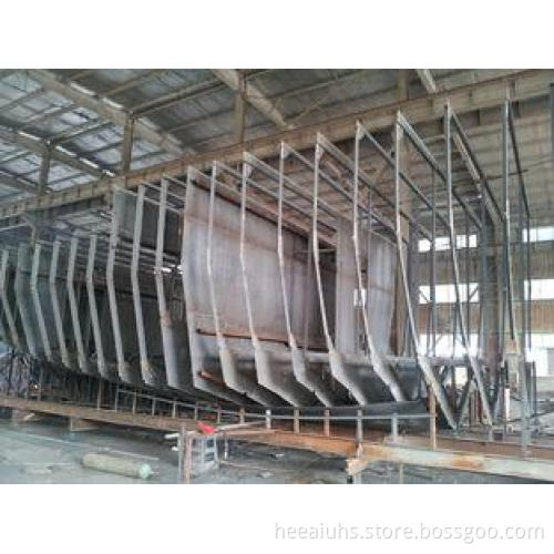 Q690 High Precision Ship Tugboat Heavy Metal Fabrication ,
